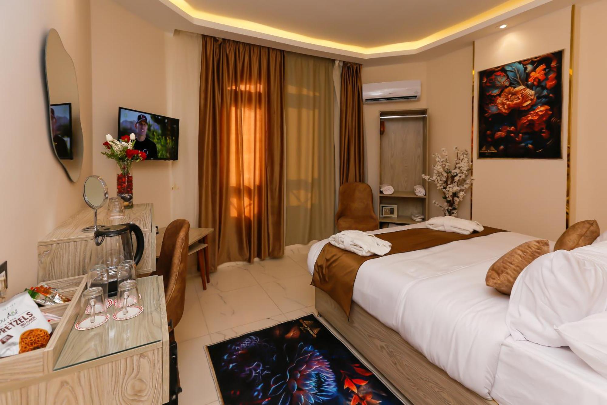 Horizon Pyramid View Inn Kafrat al Jabal Exterior photo